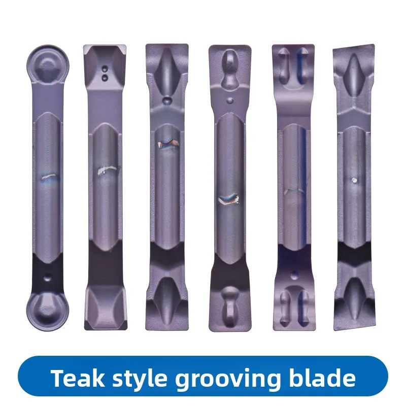 KEUE CNC TDC3 TEGUCI-CNC Slot Blade Cutting Tools 55HRC Hard Alloy & Carbide Stainless Steel