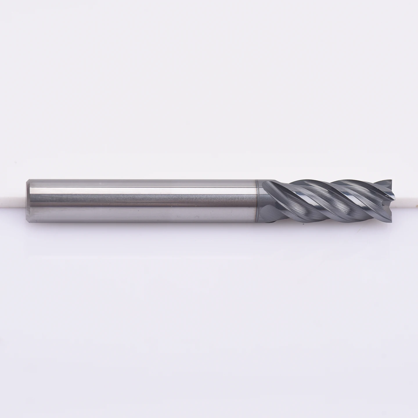 Jinli 4-Flute AlTin Coated Carbide High-Gloss Edge Milling Cutter High-Precision Mirror Finish ODM for Stainless Steel Special