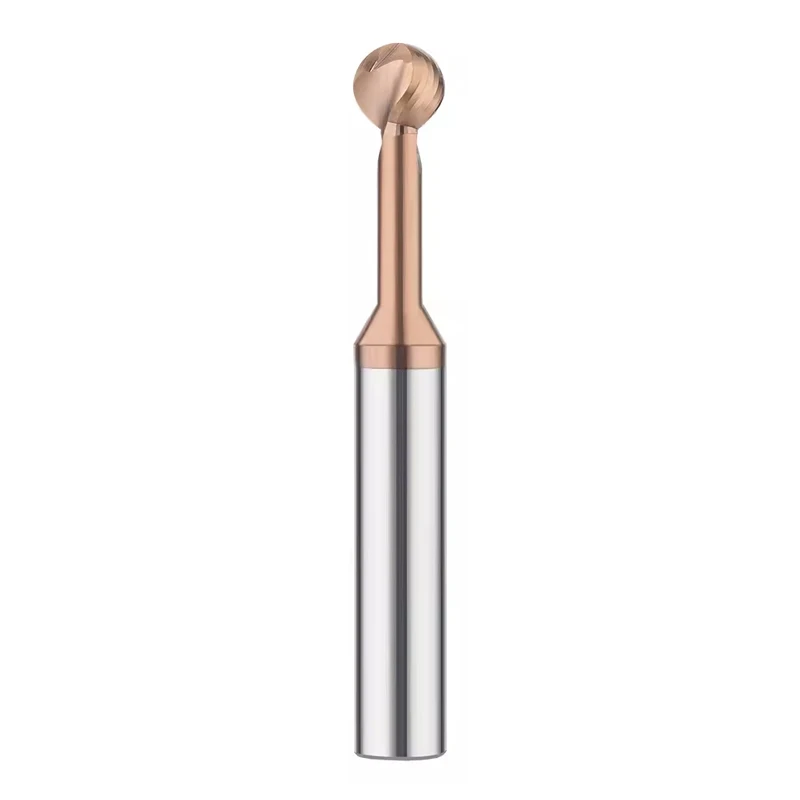 Lollipop Chamfering Cutter Arc-Shaped Coated Cutter Lollipop Coating Carbide Forming Ball End Mill Made in Mainland China