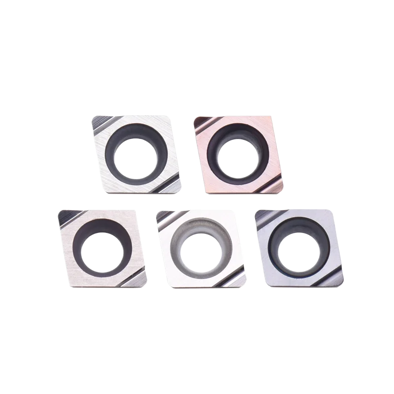 Stainless Steel Tialn Coated 45HRC Fine Boring Insert OEM CCGT040102/040104L-F Instead of PR930/VP15TF/TN60