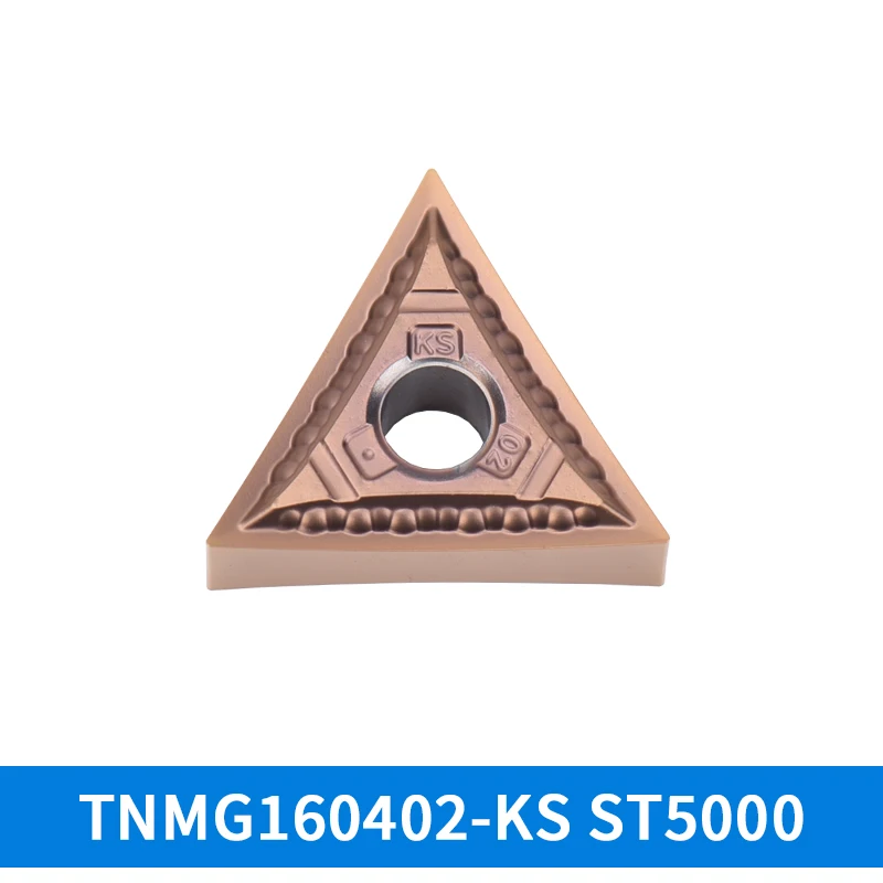 KEUE CNC Triangle CNC Blade HRC62 After Quenching 3-Year Warranty ODM Support TNMG160402-KS TNMG160404-KS ST5000