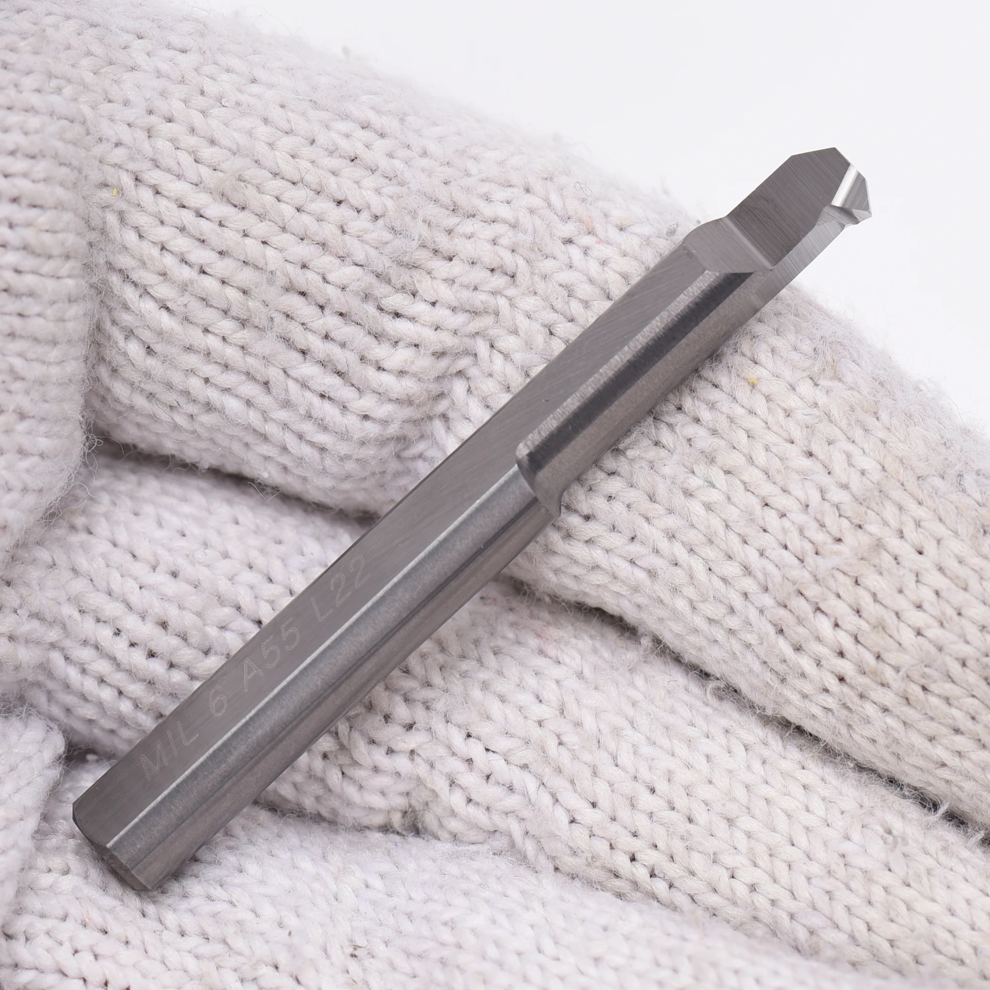 Aluminum Reverse Tool MIL 6A60 L15 Alloy Internal Hole Thread Turning 6A55 Small Diameter Through-feed Machine