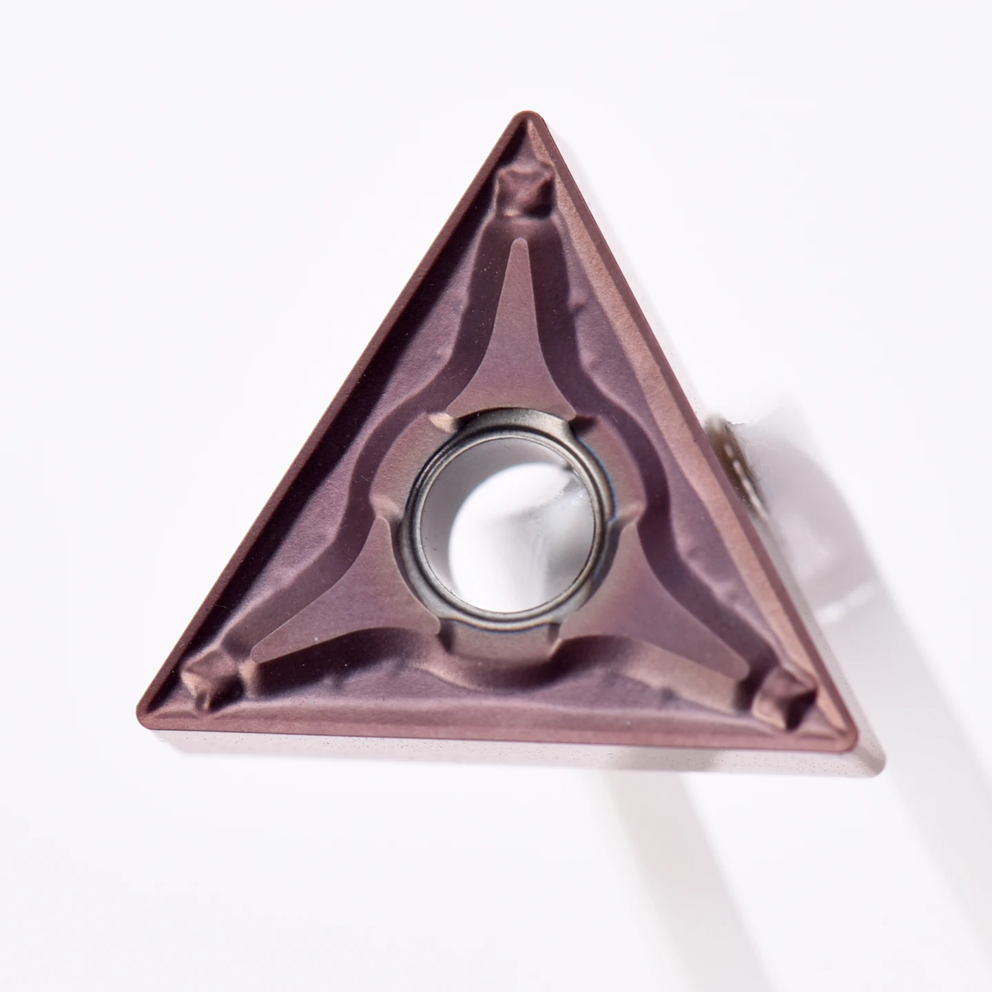 TNMG160404-PC MP3035 Zhuzhou Sol Stainless Steel Titanium Alloy Triangle Roughing Inserts HRC92 6.0mm Blade