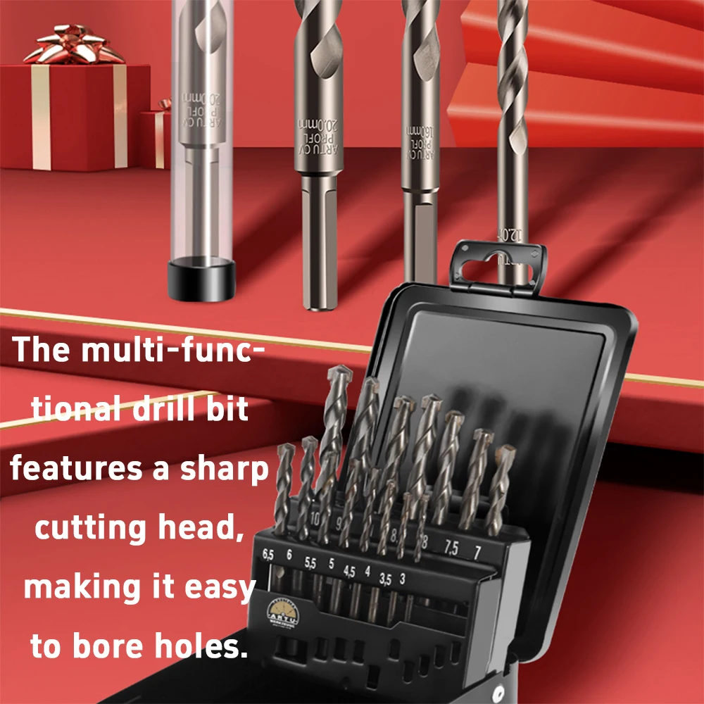 10% German ARTU 3.0-24 Multi-Functional Spot Drills Shank Bright Uncoated Hard Alloy Drill Bit for Nonferrous Magnetic Base