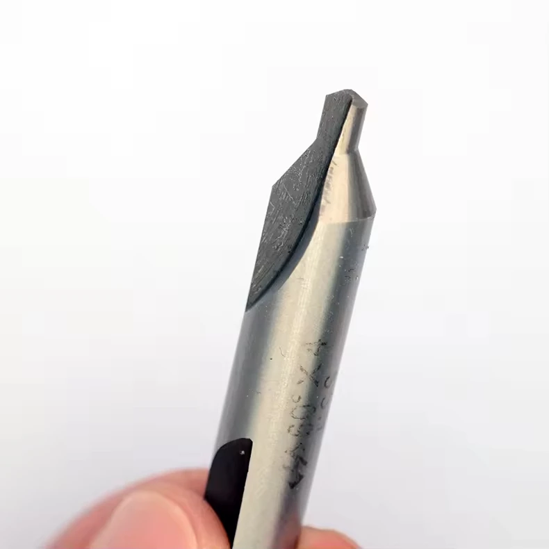 HENGDA High Speed Steel Center Drill Bit Type A60 for Milling Straight Grooves 2/2.5/3/4/5/6.0mm