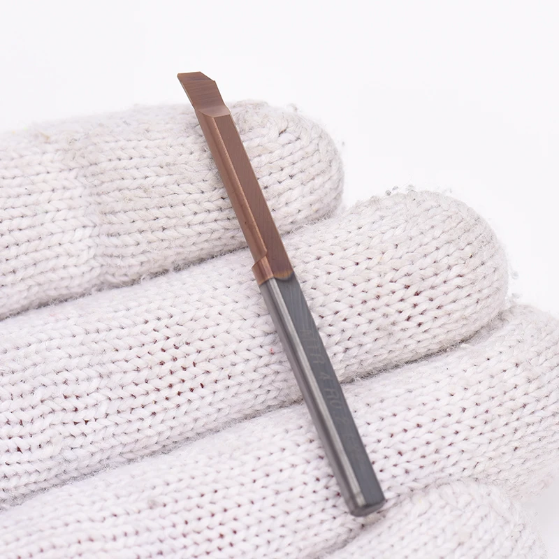 Precision Tungsten Carbide Boring Bar Stainless Steel L15 MTR Series 4R0.2 Small Diameter Internal Hole Machining Tool