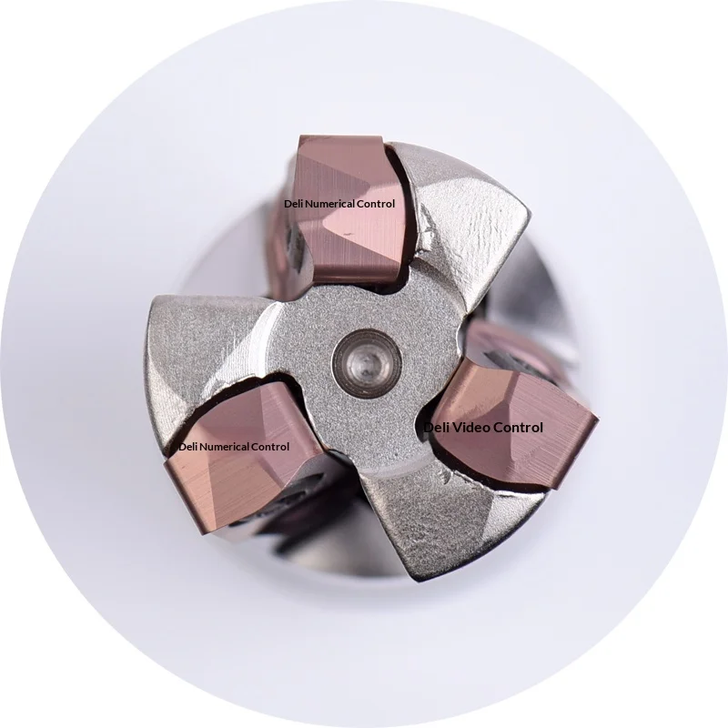 Stainless Steel Titanium Alloy LOMU LOGU030310ER-GM Fast Feed Double-Sided Rough Milling Cutter Made in Mainland China
