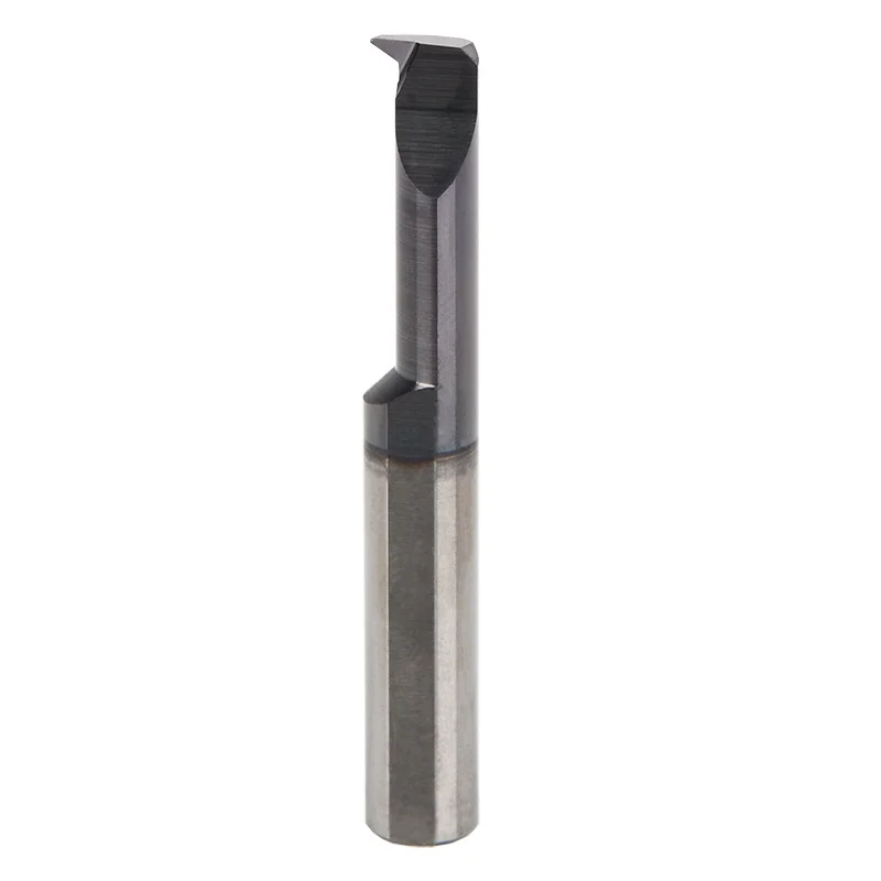 KEUE CNC Solid Carbide Sbqr4 10L R0.1 Machining Tool Stainless Steel Boring Centering Machine Small Hole Chamfering Profile