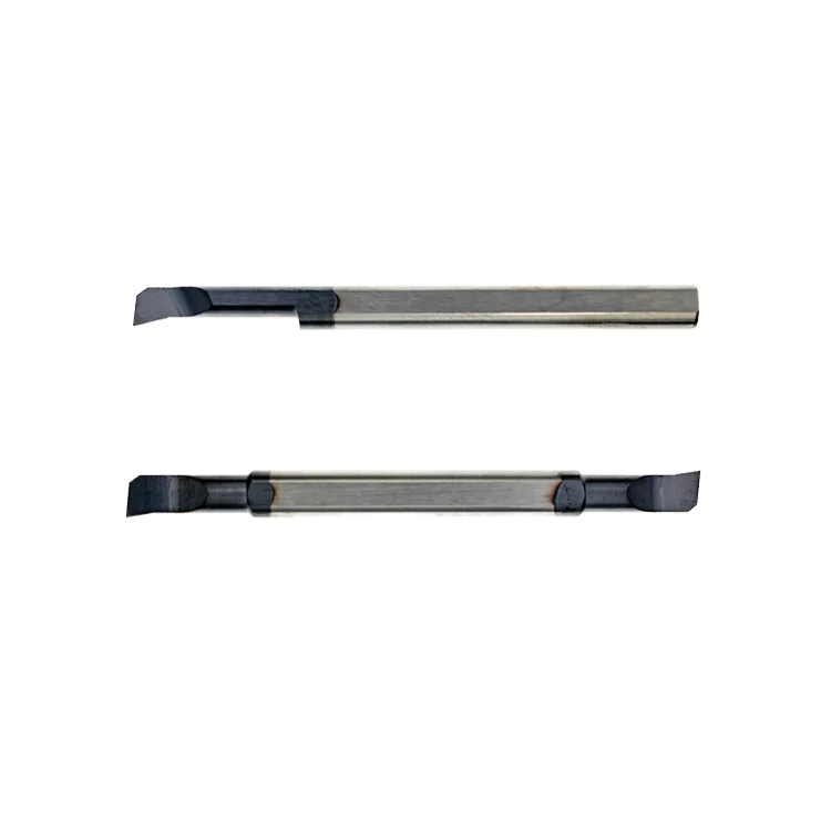 YULOU High Hard Small Solid Carbide 2-Flute Precision 0.001in 1 1/4in Seismic End Face Groove Boring Cutter for CNC Lathe