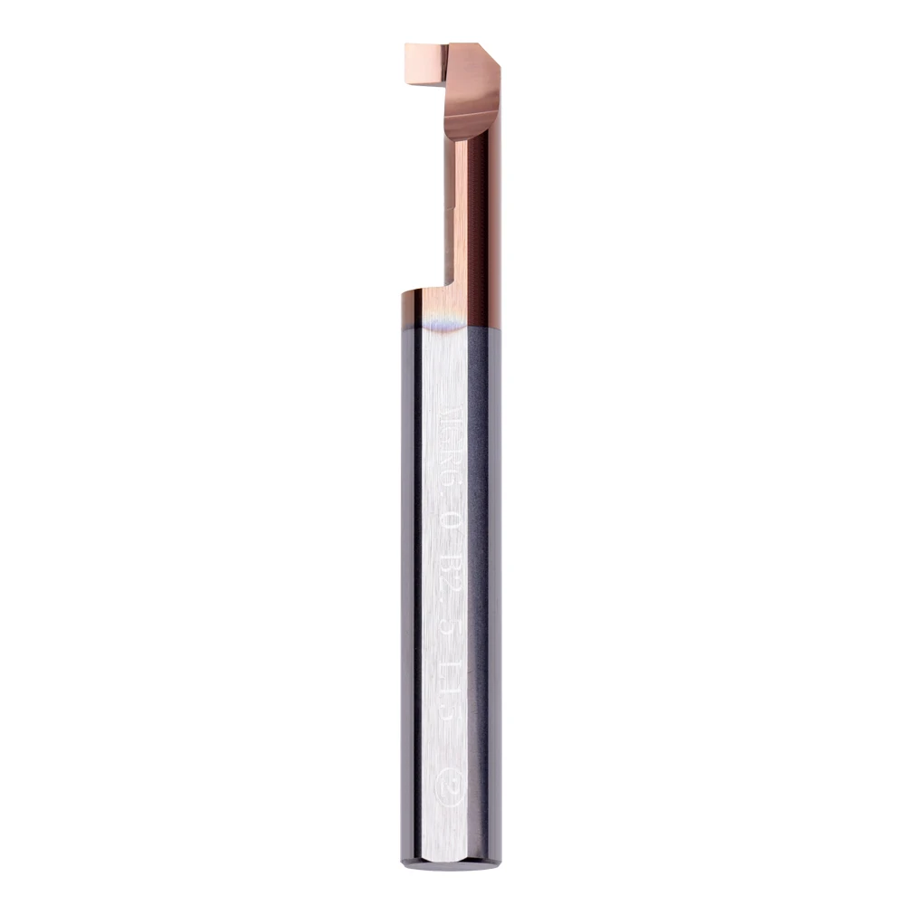 KEUE CNC Small Diameter Slot Cutter MGR2.9/3.9 Integral Carbide Material Grooving Cutter 2 Flutes Precision 0.001mm