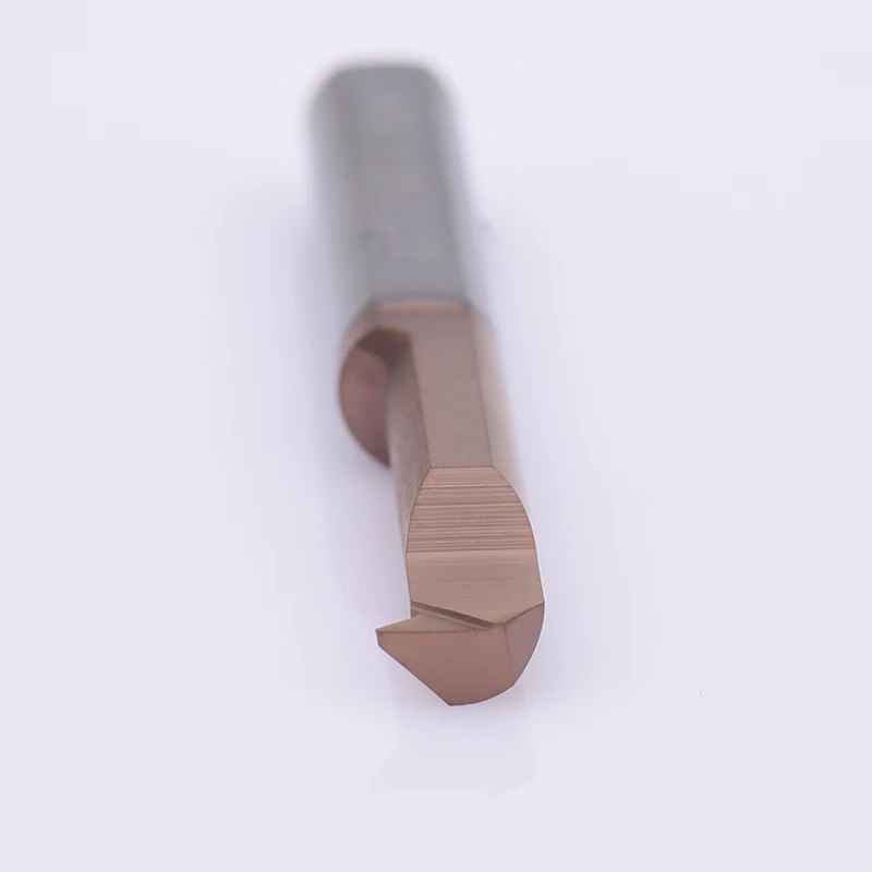 Precision Tungsten Carbide MQL 4R0.1 L15 Internal Turning Tool Small Bore Counterbore Cutters for Stainless Steel Boring Tools
