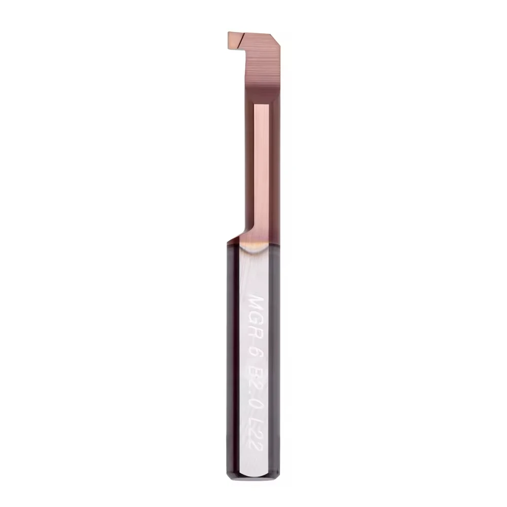 MGR 4B1.0 L15 H1.0 High Precision Coated Tungsten Steel Grooving Cutters Boring Tools for Small Hole Machining