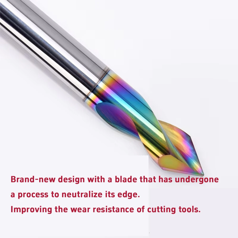 New Product: 90-degree, 120, and 60 Centering Drills for Seven-color Aluminum, Double-edge Chamfering Cutters, Tun