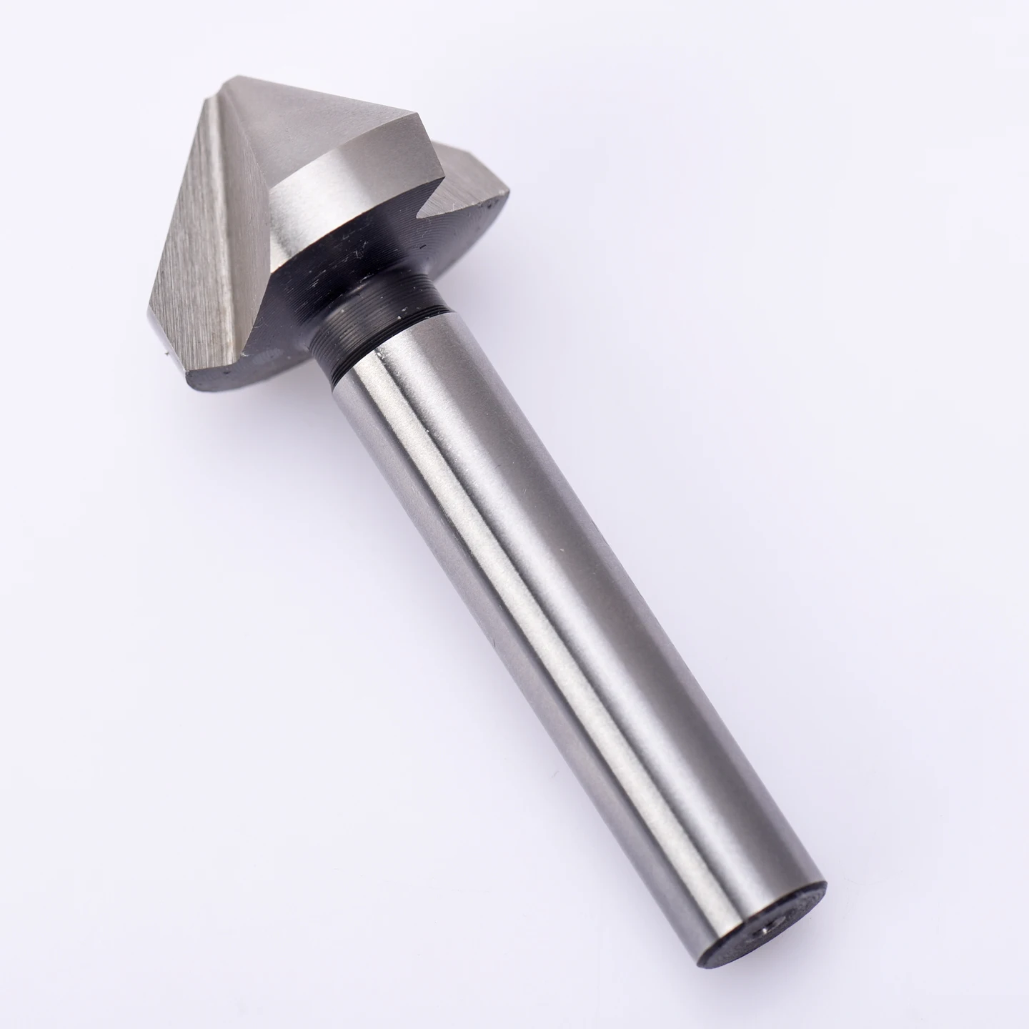 KEUE CNC Top Chamferer with Three Blades 90 Degrees 6/8/10/12/16/20/25/30/40/50 for Metal Drilling 3-Year Warranty