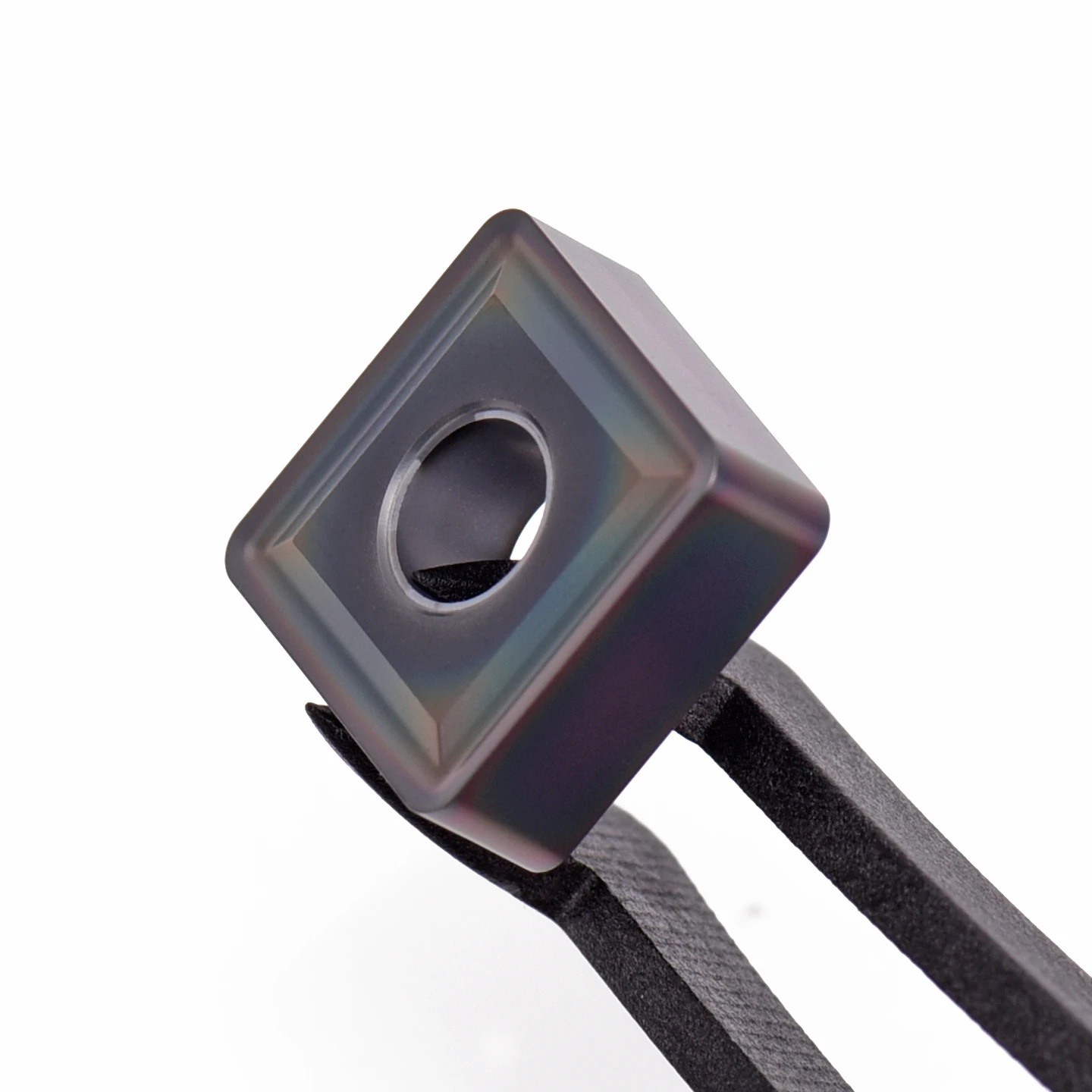 Large Square Car Blade Tungsten Steel Titanium Aluminum Nitride Coated OEM SNMG120412-MS PN8118 Outer Circle Slotted