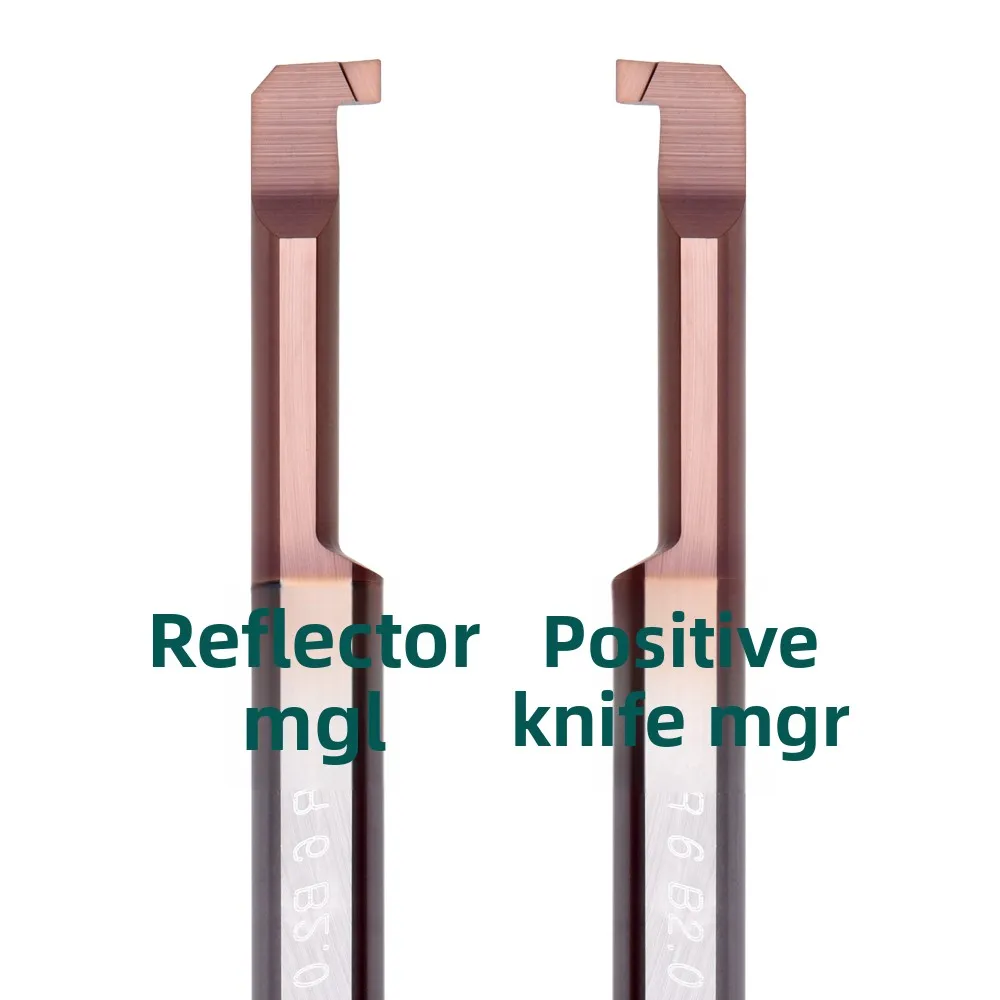MGR High Precision Coated Tungsten Steel Grooving Cutters for Small Hole Machining