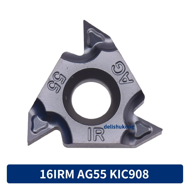 High-performance Stainless Steel Threaded Blade 16Er Ag60/16Ir Ag55 1.0 1.25 1.5 2.0 OEM Customizable KEUE CNC Brand Made China
