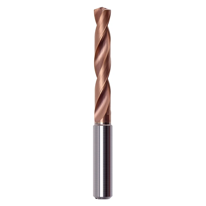 Hard Alloy Drill Bit Tungsten Steel Internal Cooling 5 Times Diameter SFP205N-0850-10-01