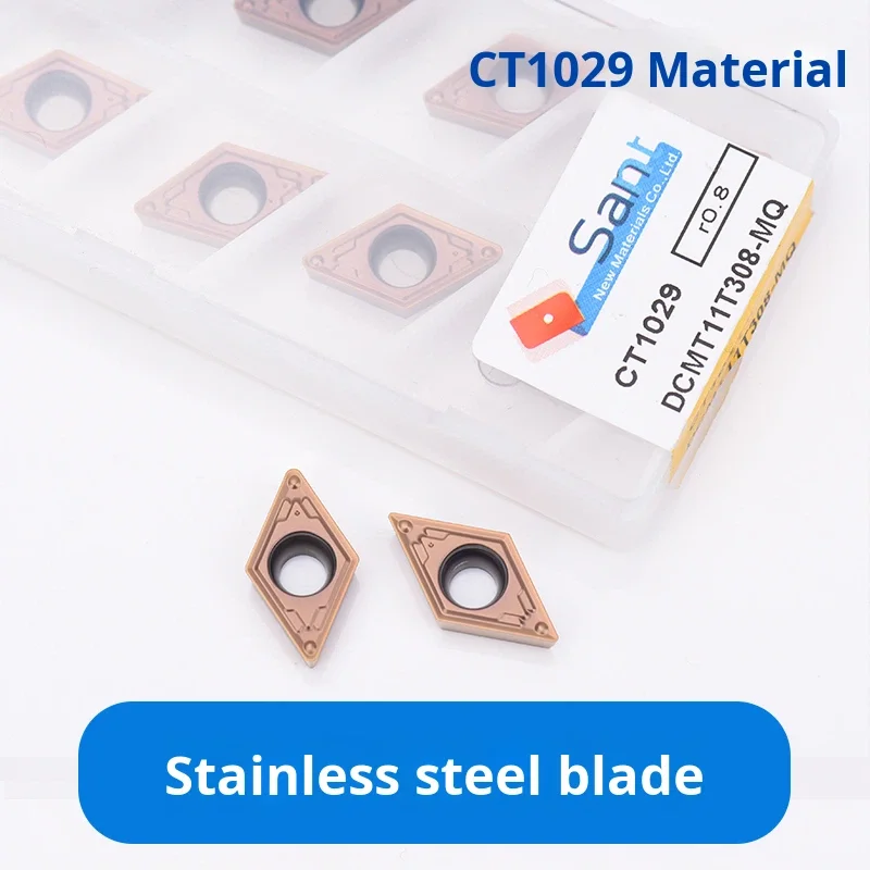 Dalian Shante Stainless Steel Blade Diamond Shape DCMT11T304-MQ DCMT11T308-MQ CT1029