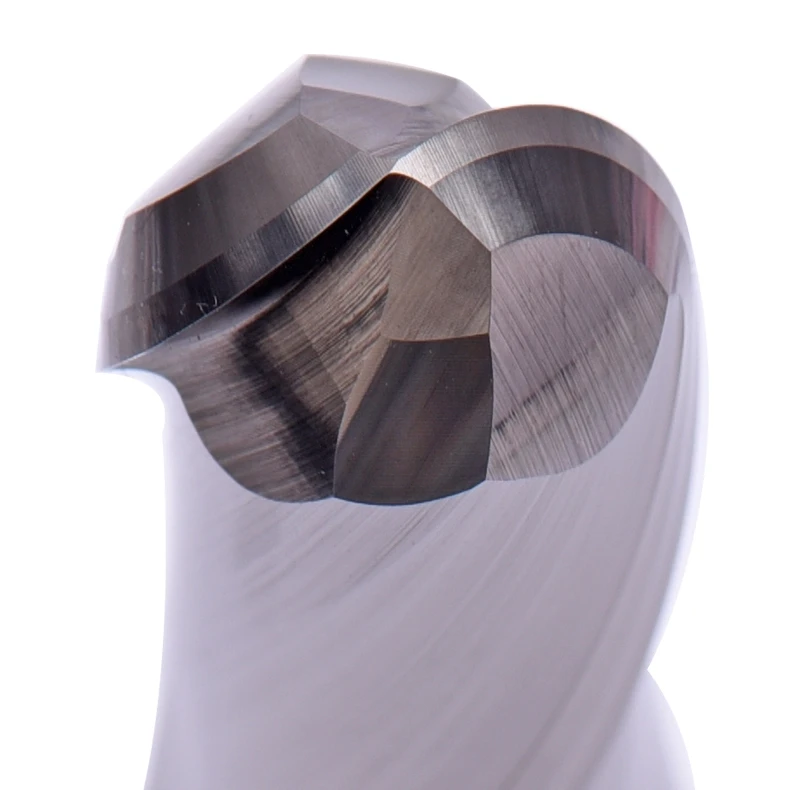 65-Degree Metal Ceramic Ball End Milling Cutter Non-coated Vertical 2 Cutting R1.5 R2.5 R3 OEM Customizable Mirror Machining