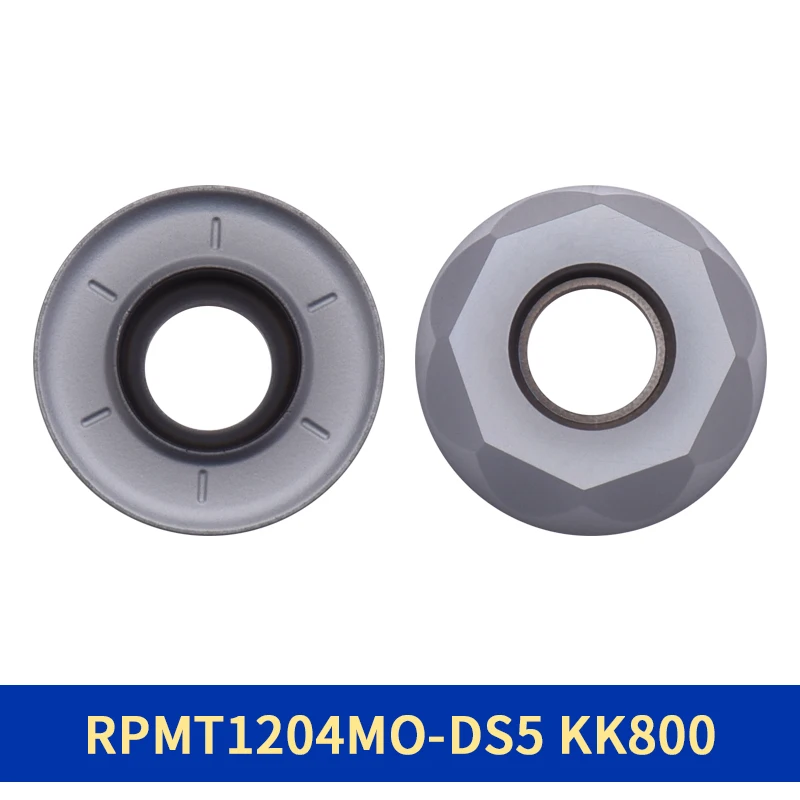 KEUE CNC Coated CNC Milling Insert RDMW1204MO-S/RDMW1204MO-DS5/RDMW1204MO-JS BS1002 with 3-Year Warranty