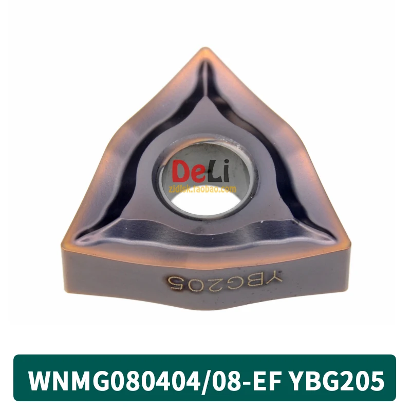 Zhuzhou Stainless Steel Triangle CNC Blade WNMG080404/08-EF YBG205