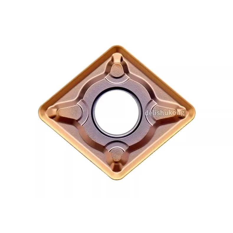 CNMG120408-EM KM3315 Stainless Steel Rough Turning Blade Cutting Tool High Hardness Wear Resistant Grain