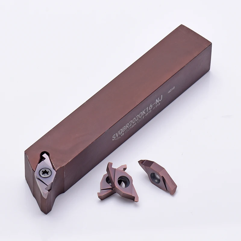 ED Groove Inserts with PVD Coating End Face Groove Cutter in Sizes FC1604R150/FC1604R200/FC1604R250/FC1604R300