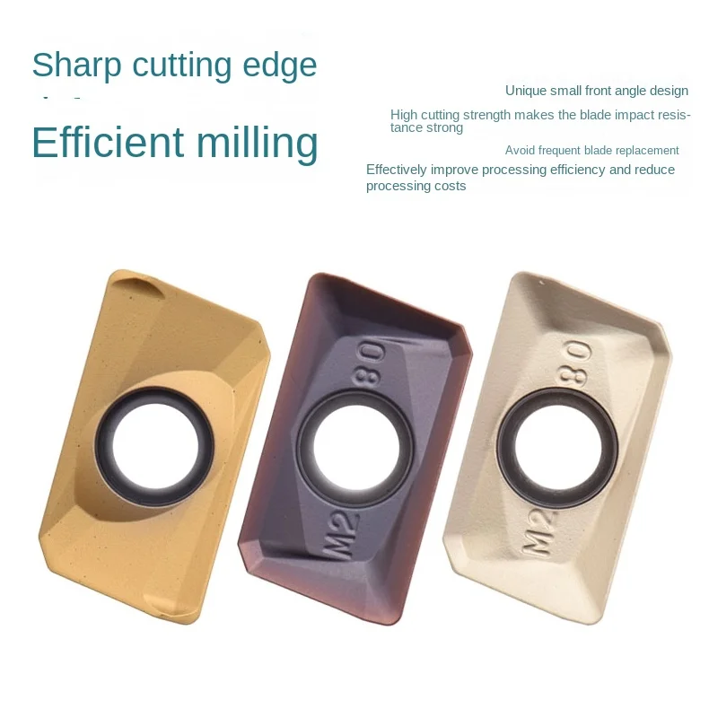 KEUE Milling Insert R0.8 APMT1135/1604PDER Carbide Grain Cutter
