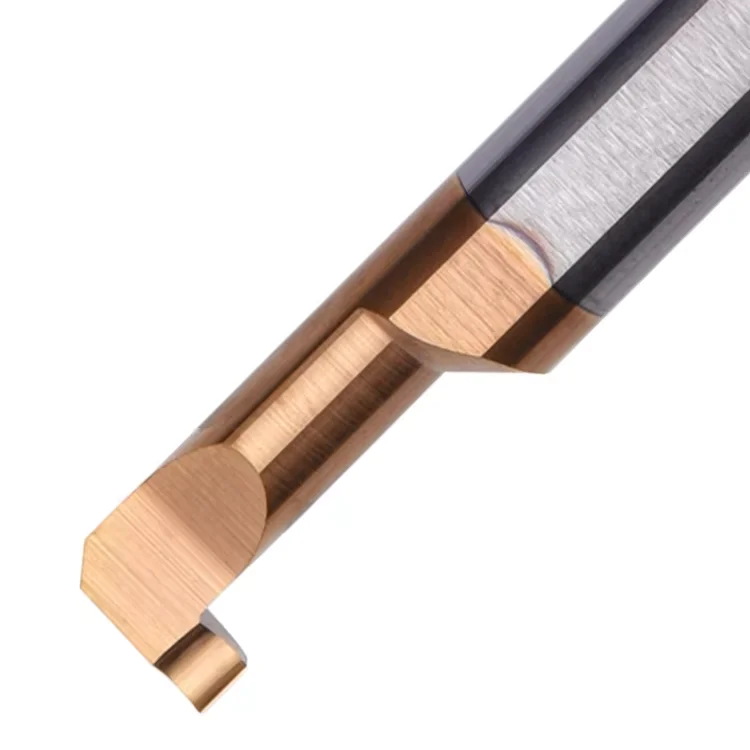 Shockproof Carbide High Precision 2-Flute Internal Grooving Cutter KT40 for CNC Lathe-SBWR Small Hole Boring Tool