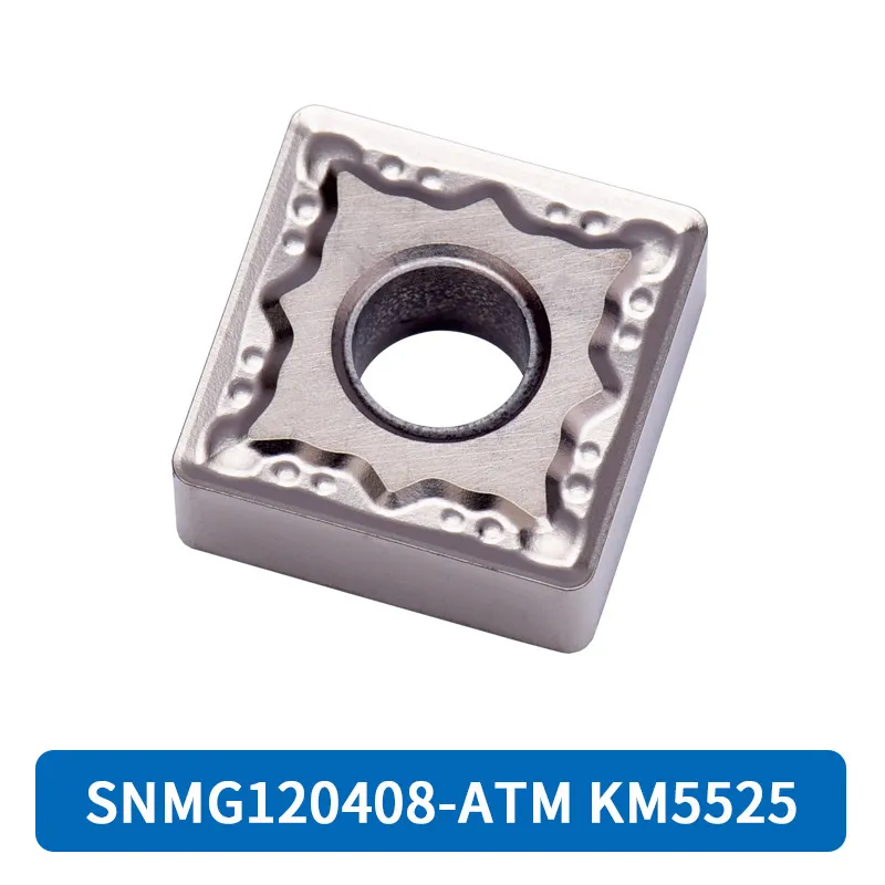 Stainless Steel Square CNC Machine Blade 6-Sided SNMG120408-BM SNMG120408-MS KM3325