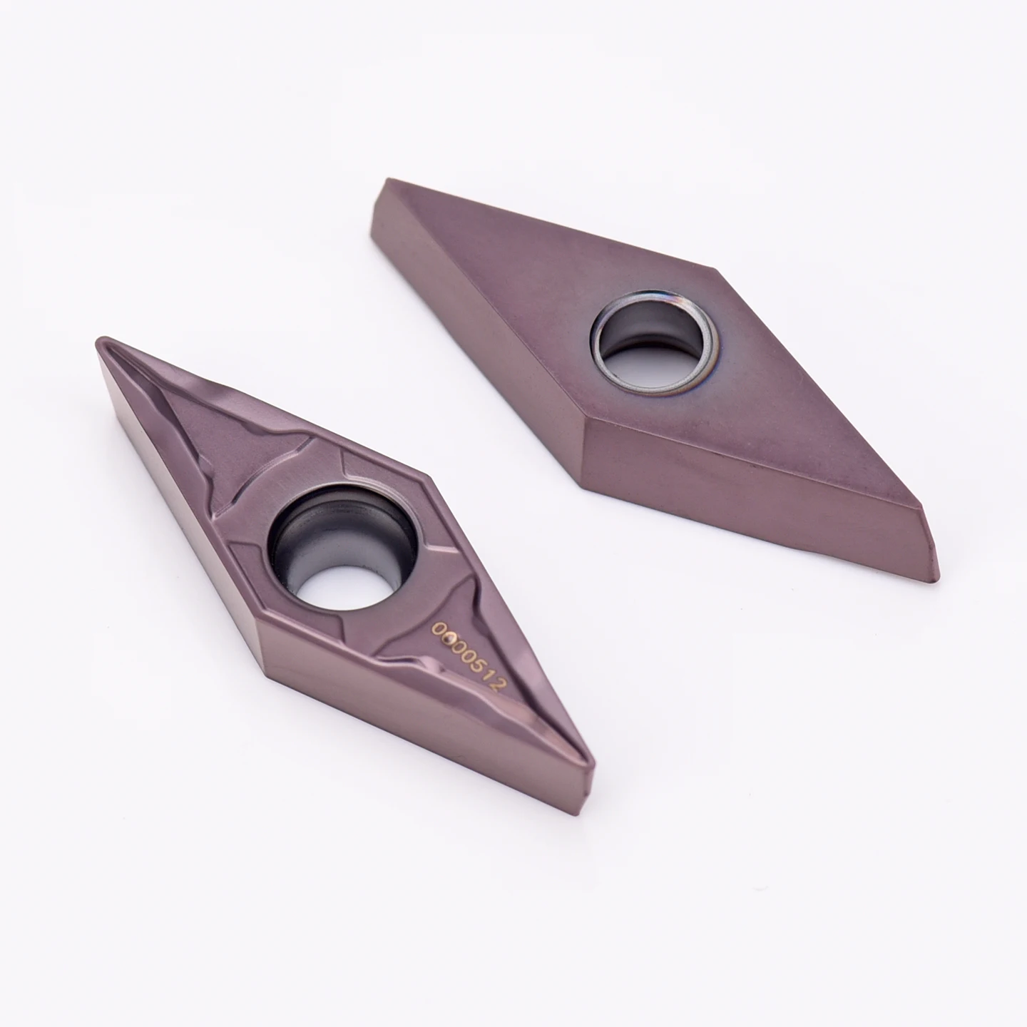 VBMT160404-PF3 MK1035 Zhuzhou Sol External Turning Tool OEM Titanium Aluminum Nitride Coated 45HRC Round 3 Years Warranty