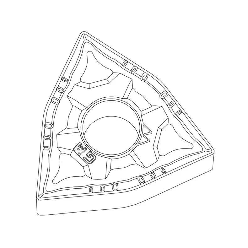 JW Blade WNMG080408-GM JT4125 0412 High Hardness Wear Resistance