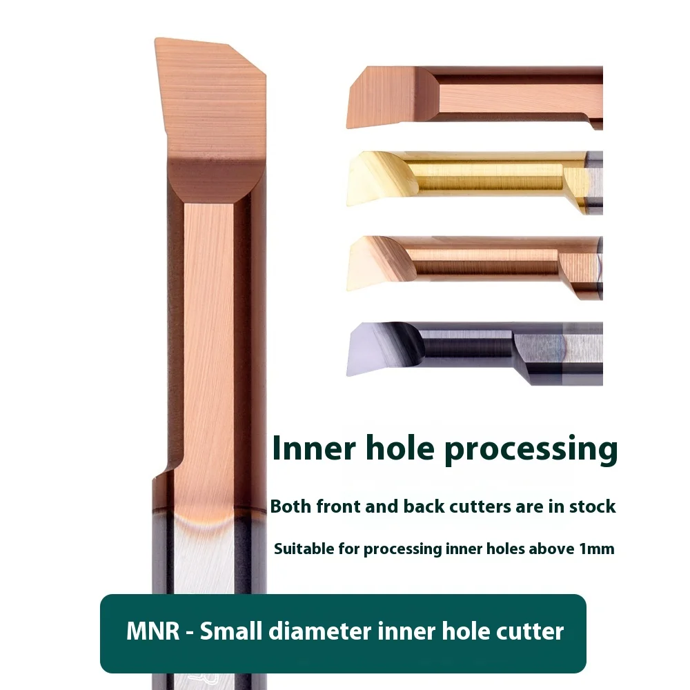 Tungsten Steel Mnr 6R0.2 L22 Wear-Resistant Impact-Resistant Tool for Small Hole Rough Boring Stainless Steel Processing Carbide