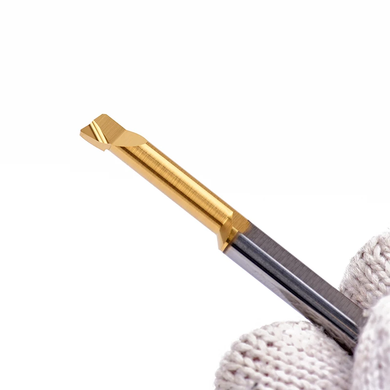 KEUE CNC Small Diameter Internal Boring Tool KT30-SBPR3 6L R0.1 TiAlN Carbide HRC 91-93.5 for CNC Lathe