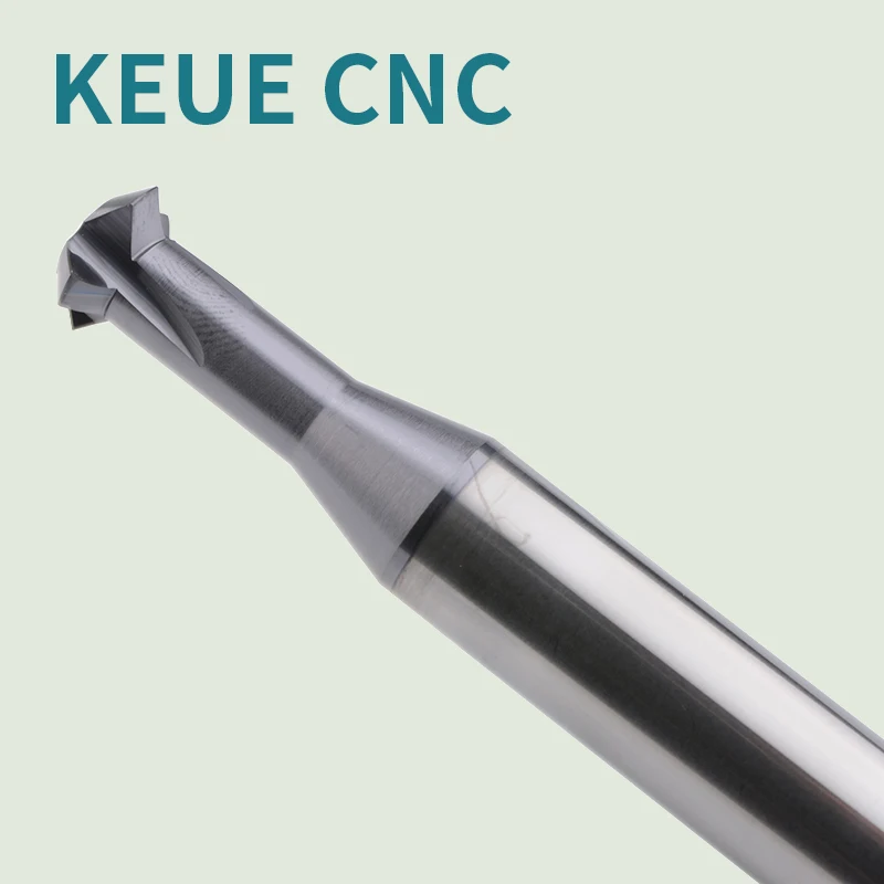 KEUE CNC PG Thread Milling Cutter PG11 German Standard Single Tooth Carbide Tiain Coated 80 Helix ODM