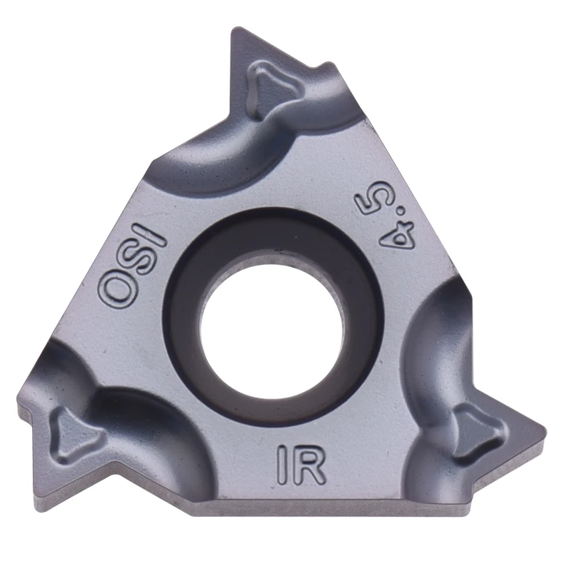 High Performance Stainless Steel Threaded Insert Metric Counterbore Hex Shank Bright Uncoated 22ER IR N55 N60 4.0 5.0 6.0ISO