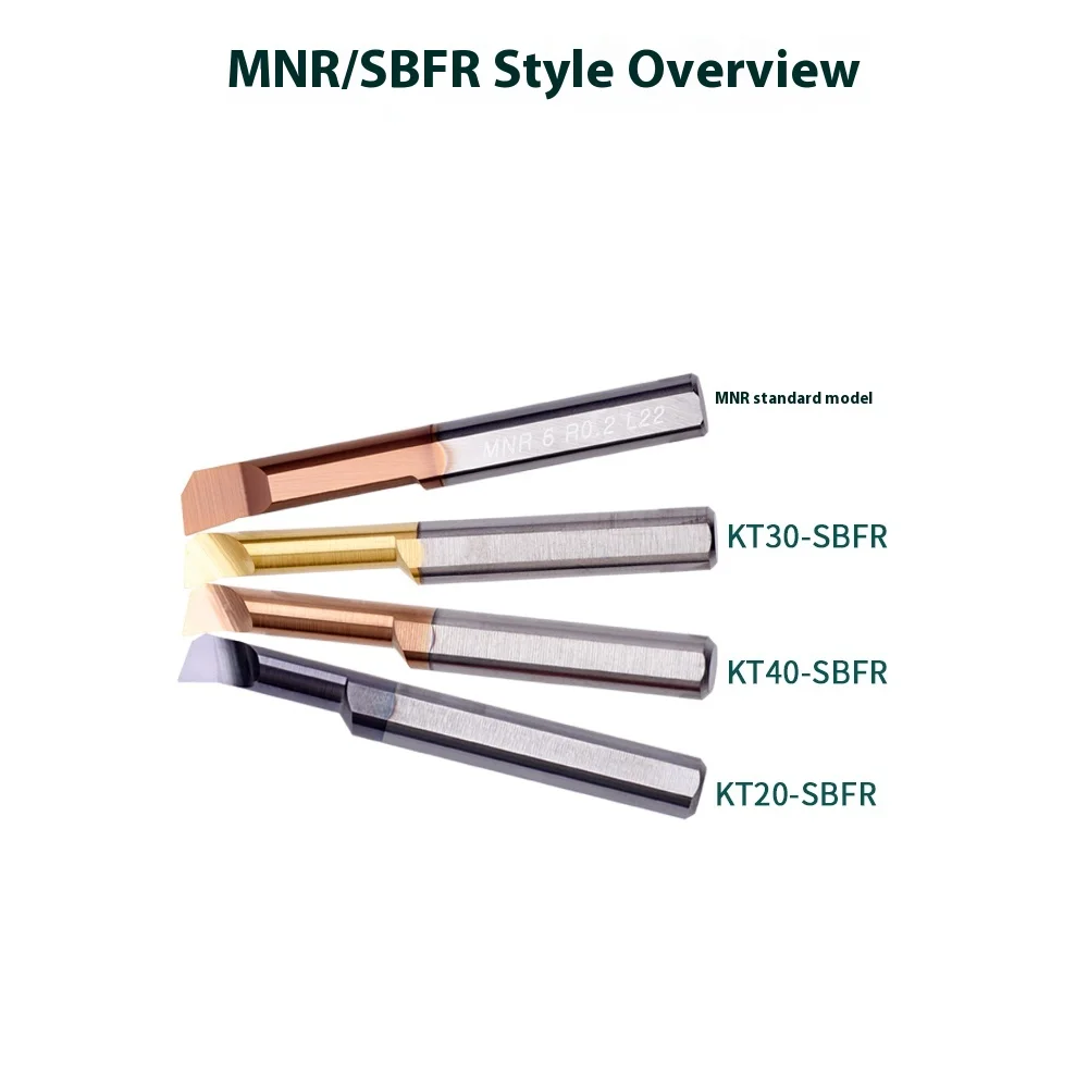 Tungsten Steel Mnr 6R0.2 L22 Wear-Resistant Impact-Resistant Tool for Small Hole Rough Boring Stainless Steel Processing Carbide