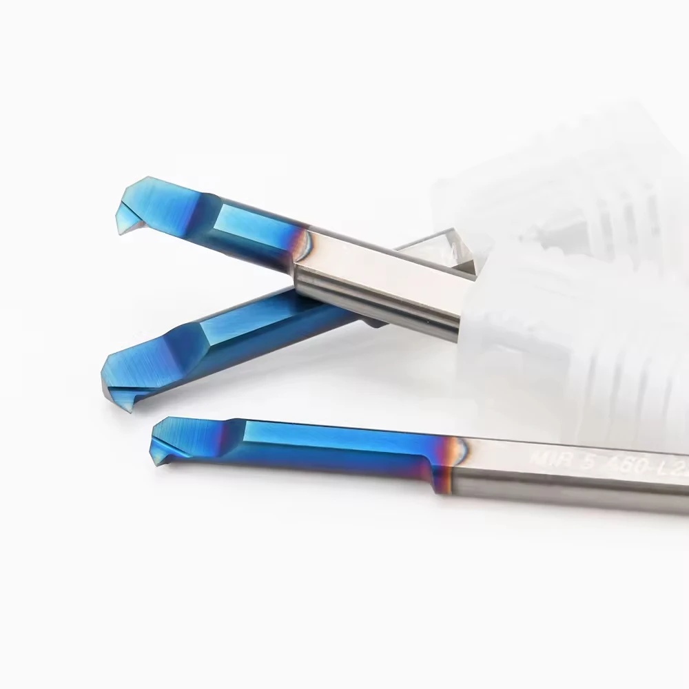 MIR 4a60 L22 Nano Blue Coated 65 Degree Internal Thread Turning & Boring Tool For Hardened Stainless Steel
