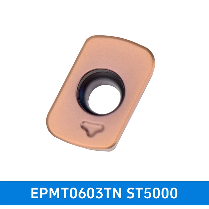 Dalian SANT High Hardness Tungsten Steel Milling Cutter HRC62 EPMT0603TN ST5000 ODM 3 Years Warranty
