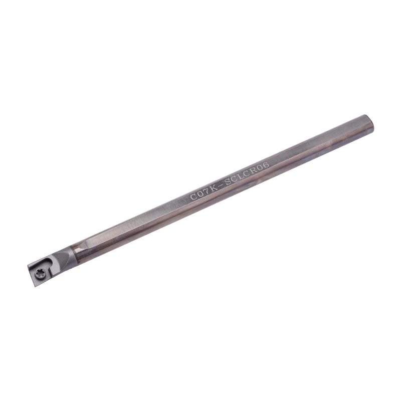 SENBIDA Tungsten Steel Anti-Seismic Turning Tool Holder Model C07K/C08K Stubr06 Swubr06 Sclcr04 06 Sdqcr07 92 Hardness 7/8mm