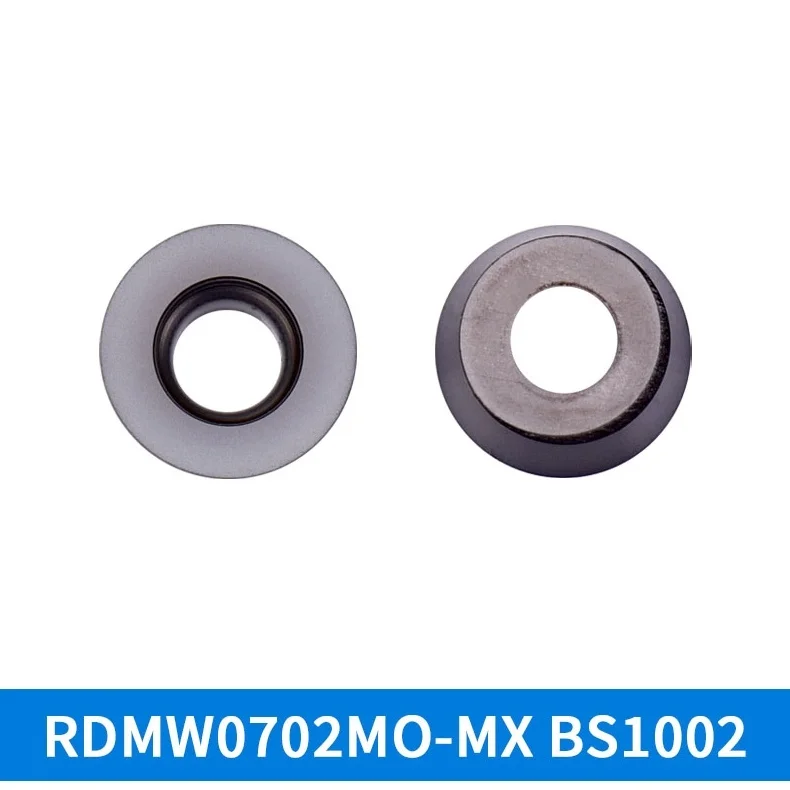 Super Hard Milling Insert RDMW0702MO-MX BS1002 High Performance Santer Tungsten Steel Coated Tialn OEM for Turning Center