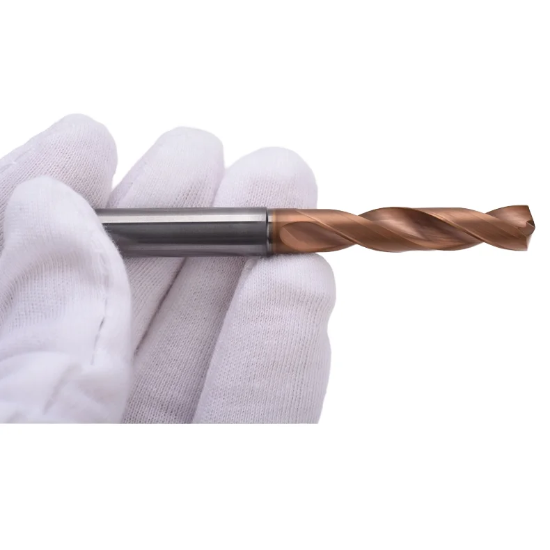 Yongpu Tungsten Steel External Cooling 3 Times Diameter SFP203W-0420-06 Hard Alloy Drill Bit Is Used