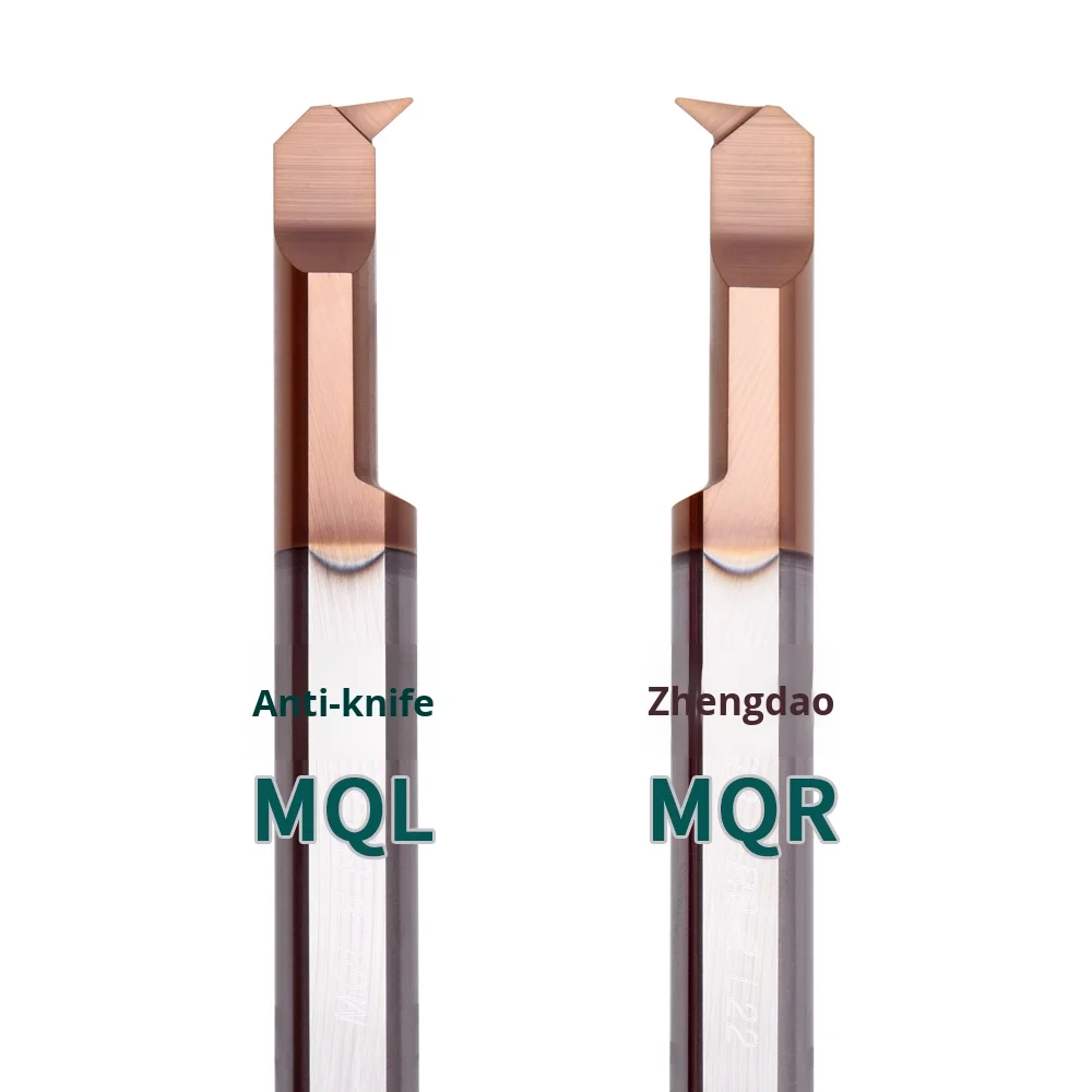 Small Diameter Tungsten Steel Single-Head Profiling Turning Tool Mqr 6R0.2 L22 47&deg; Angle Internal Boring Tool