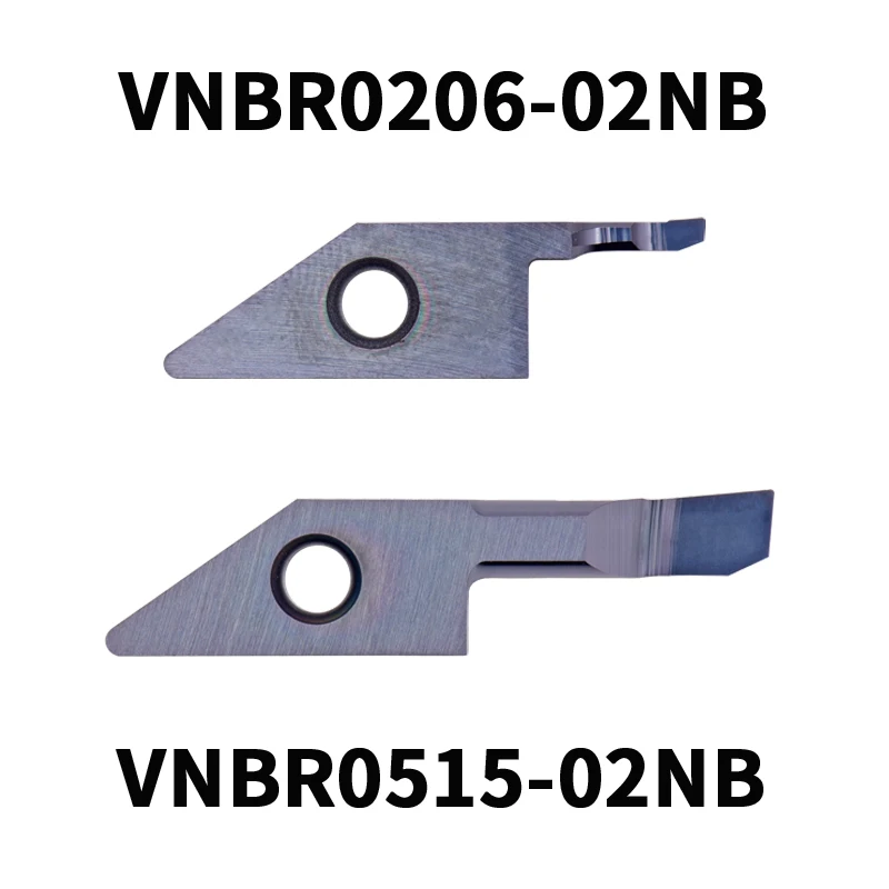 Keue Cnc MNR4R0.1 VNBR0515-02NB Premium Altin Coated HRC92 Carbide Internal Turning Tool for Stainless Steel Small Hole