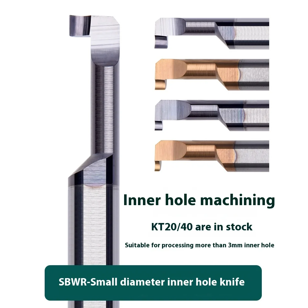 SBWR/MGR Series Tungsten Steel Boring Cutter Premium Coated for Inner Groove Cutting