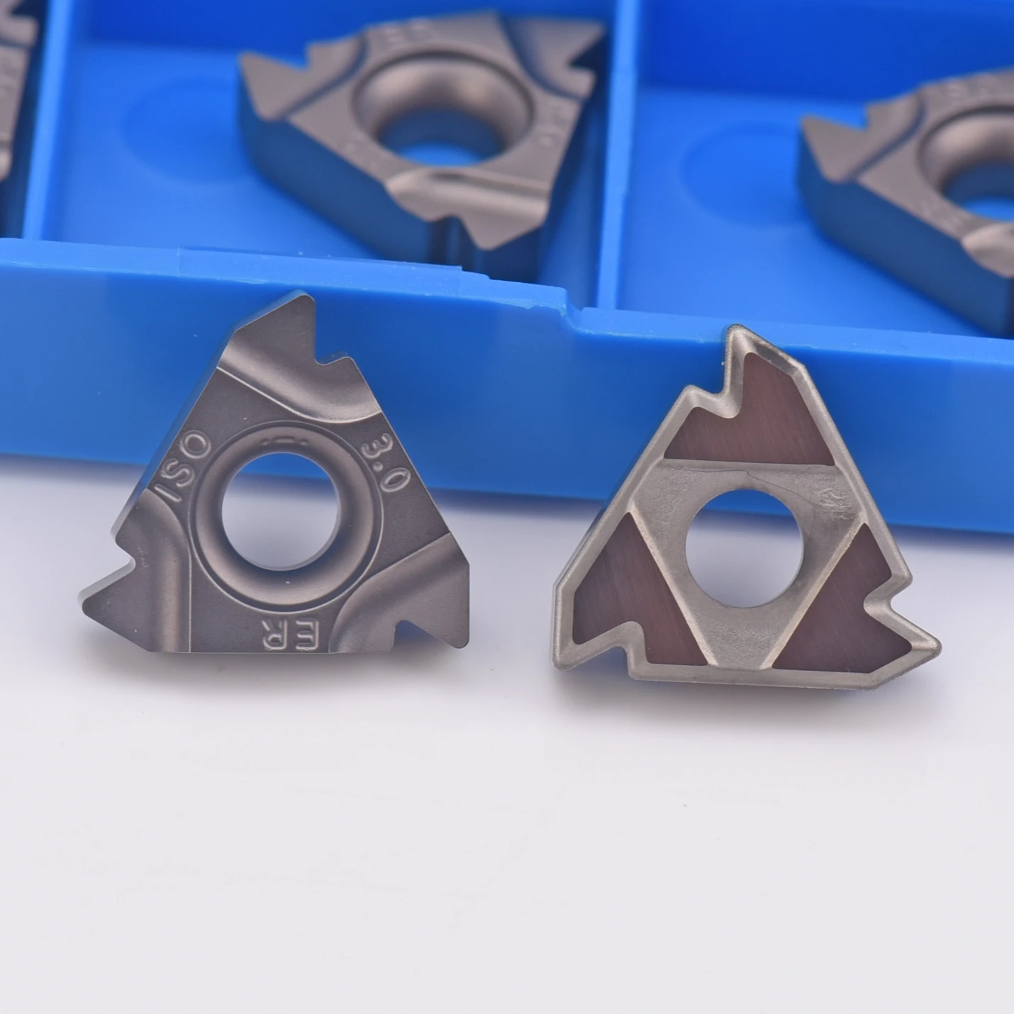 Metal Ceramic Thread Insert High Gloss 16ER AG60 1.5ISO IR 2.0 KN