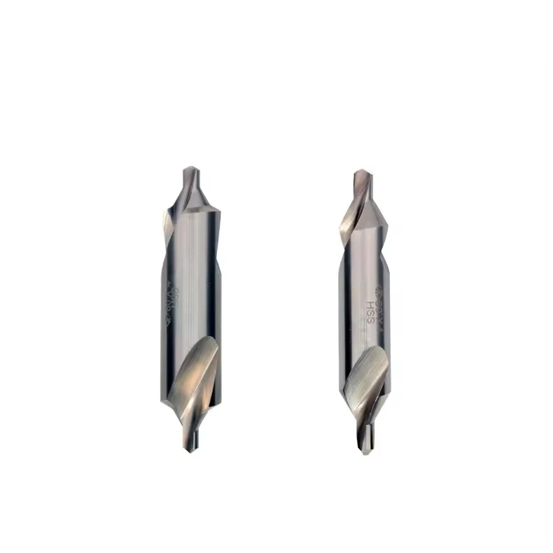 Hengda Type a Carbide Center Drill Fully Ground Bright Finish for Nonferrous Metals 1-6mm