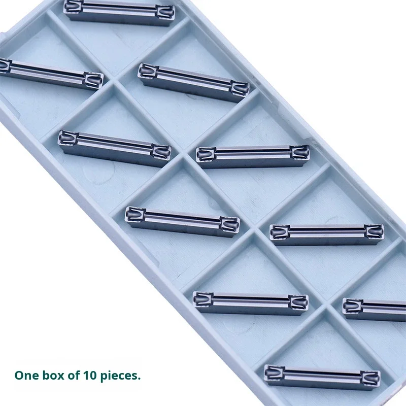 KEUE CNC High Hardness HRC45-60 Quenching Steel Titanium Alloy Grooving Inserts MGMN300 MGMN4004-GU KM6210 3 Year Warranty China