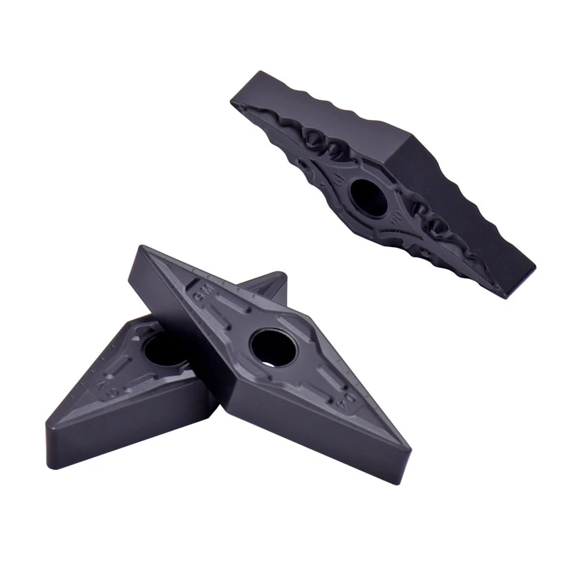 Jiangxi JW Car Blade VNMG160404-GM JT4125/160408 Titanium Aluminum Nitride Coated 45HRC OEM External Turning Tool for TURNING